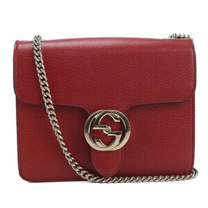 GUCCI Red Shoulder Bag